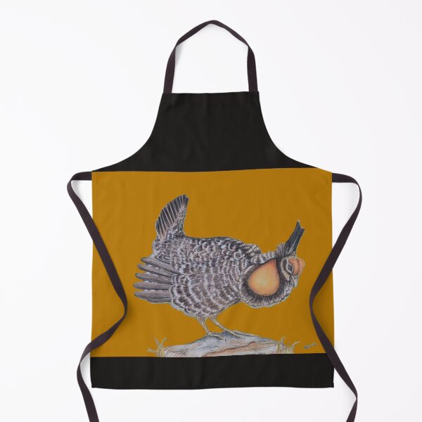 Item preview, Greater Prairie Chicken in colored pencil designed and sold by BirdsandMoreArt.