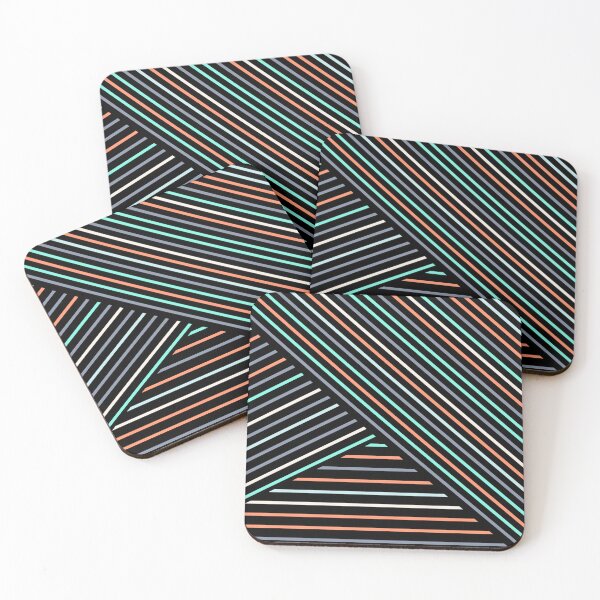Item preview, Abstract Geometric Lines Pattern designed and sold by RudArtAI.