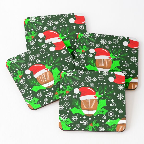 Item preview, ugly christmas football sports santa xmas holly designed and sold by Gossip Rag.