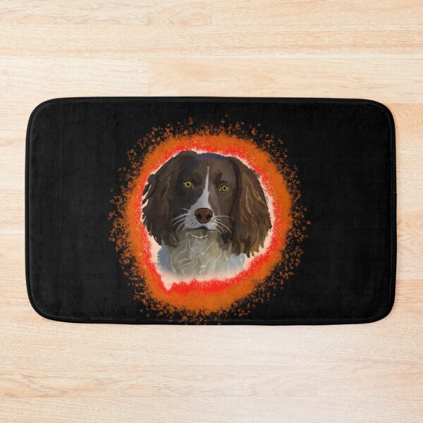 Item preview, english springer spainel brown, orange splash designed and sold by DawnCatcher20.