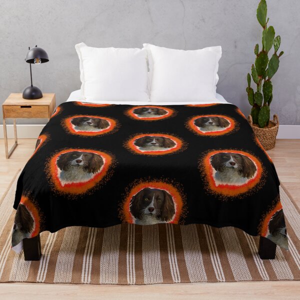 Artikelvorschau, English Springer Spaniel braun, orange Spritzer entworfen und verkauft von DawnCatcher20.