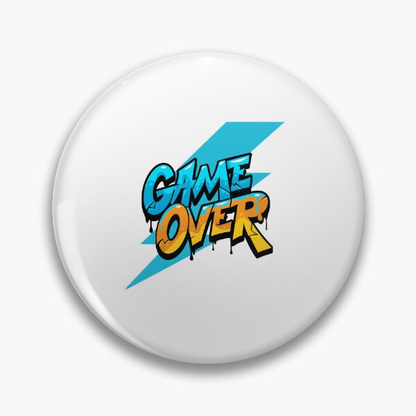 Item preview, Fatal Lightning Strike Game Over designed and sold by Digitalartsimo.