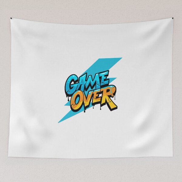 Item preview, Fatal Lightning Strike Game Over designed and sold by Digitalartsimo.