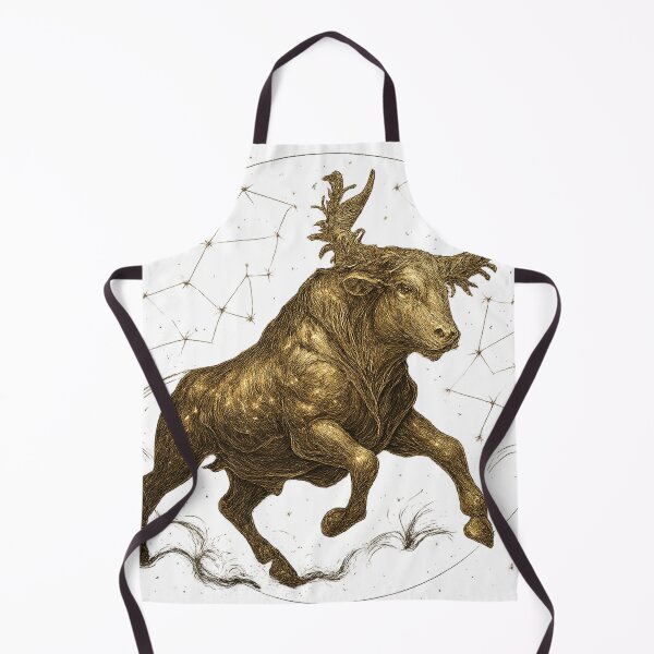 Item preview, Cosmic Taurus Season - Zodiac Bull Galaxy Art designed and sold by TONSNAP.