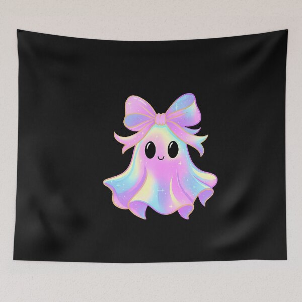 Item preview, Coquette Bow Cute Ghost Halloween Spooky Season designed and sold by facegm.