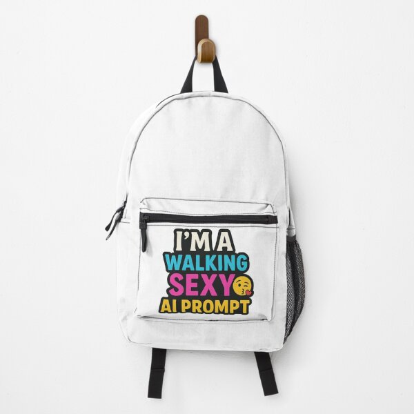 Item preview, I’m a Walking Sexy AI Prompt – Bold Tech Humor Design designed and sold by Katscuriosities.