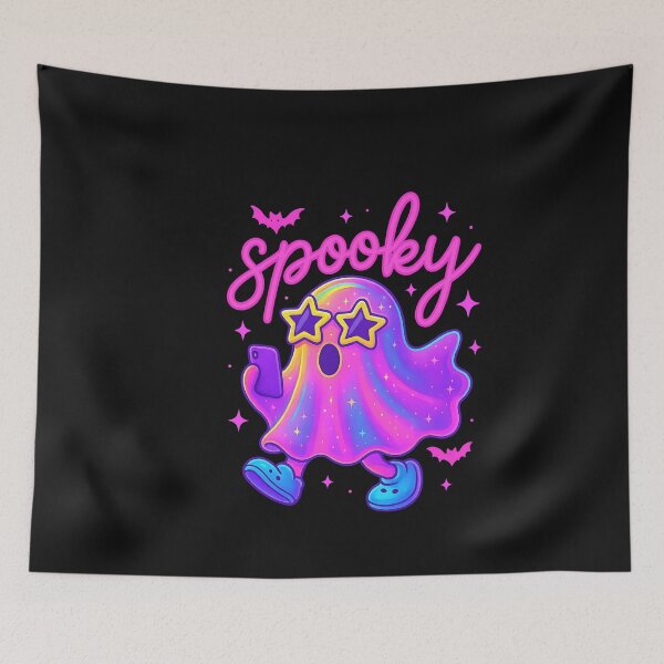 Item preview, Halloween Cute Spooky Ghost Girl Kids  designed and sold by facegm.