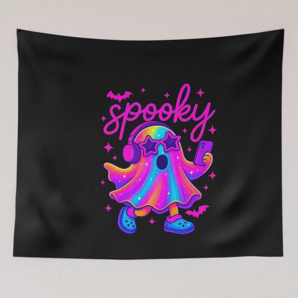 Item preview, Halloween Cute Spooky Ghost Girl Kids  designed and sold by facegm.
