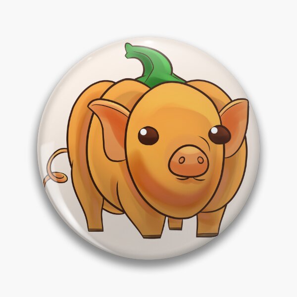 Item preview, Pumpkin Pig designed and sold by Pancazuli.