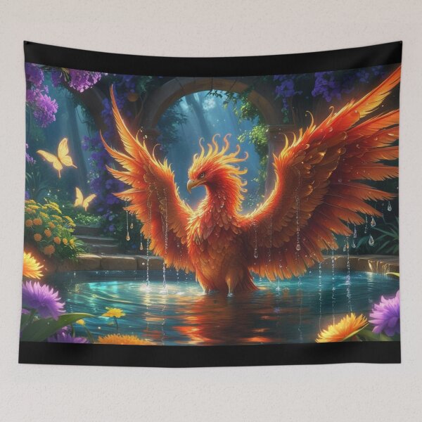 Item preview, Mythical Garden Phoenix designed and sold by EpicGear085.