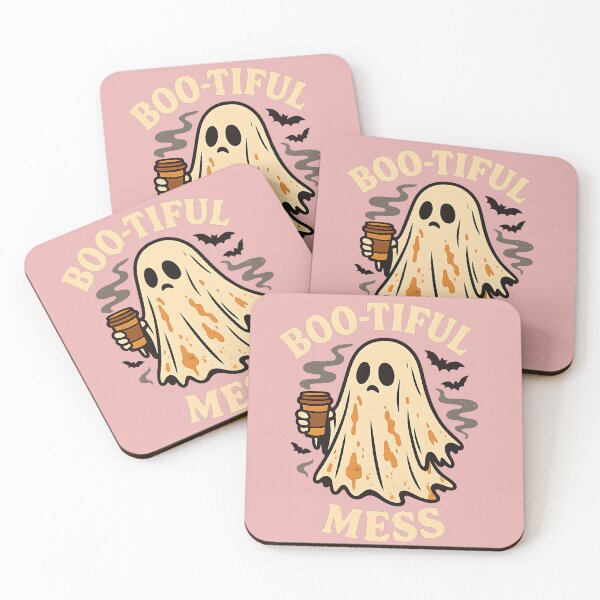 Item preview,  Ghost Boo-tiful Mess  designed and sold by FunnySignalStudio.