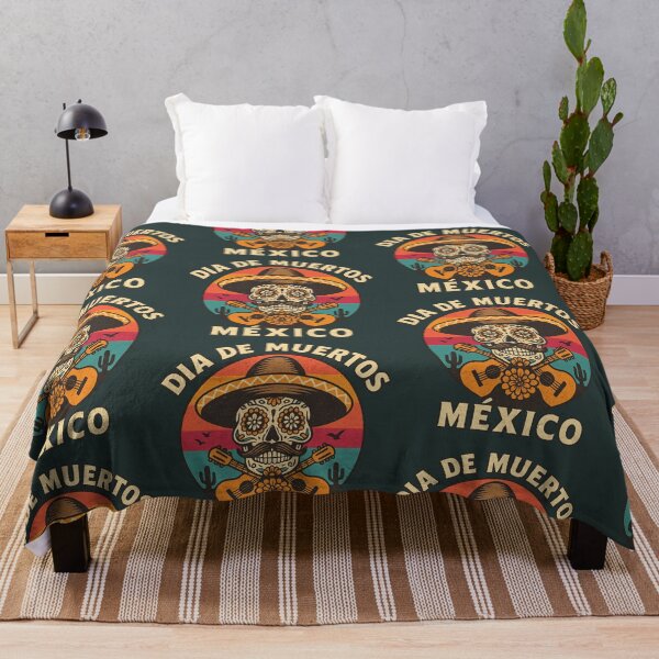 Item preview, Day of the Dead Mexico Vintage Skull designed and sold by Ahau Designs.