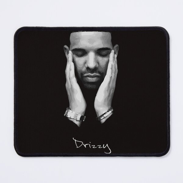 Item preview, Drke Drizzy Rapper Black And White designed and sold by naysko.