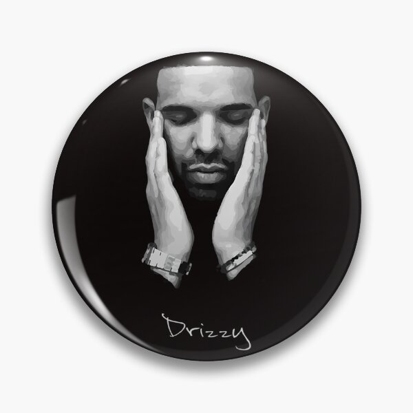 Item preview, Drke Drizzy Rapper Black And White designed and sold by naysko.