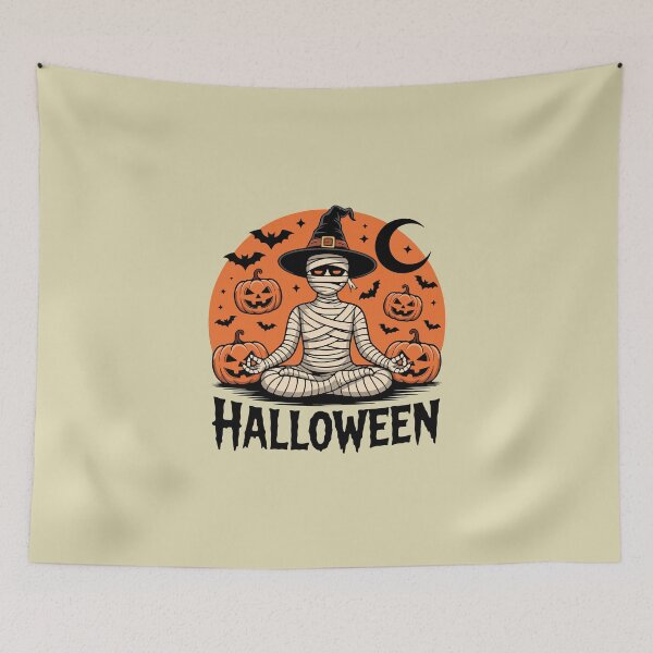 Item preview, Halloween Mummy - Pumpkins and Magic designed and sold by VibrArtco.