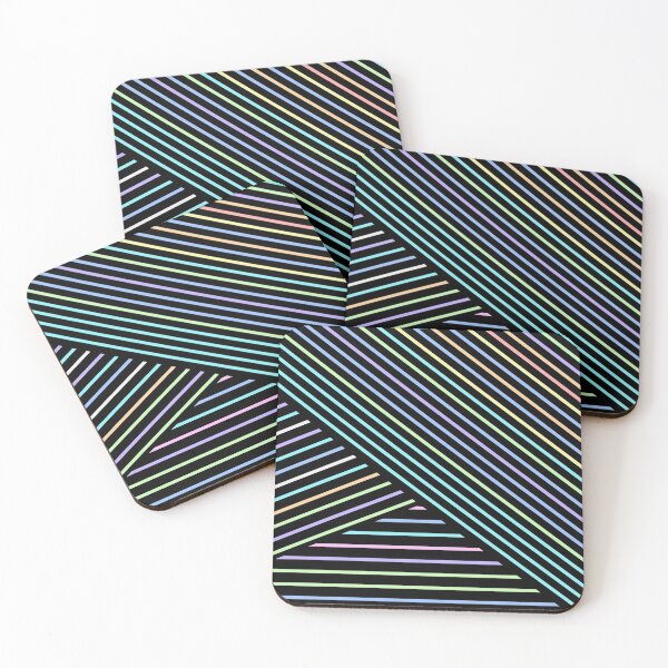 Item preview, Abstract Geometric Lines Pattern designed and sold by RudArtAI.