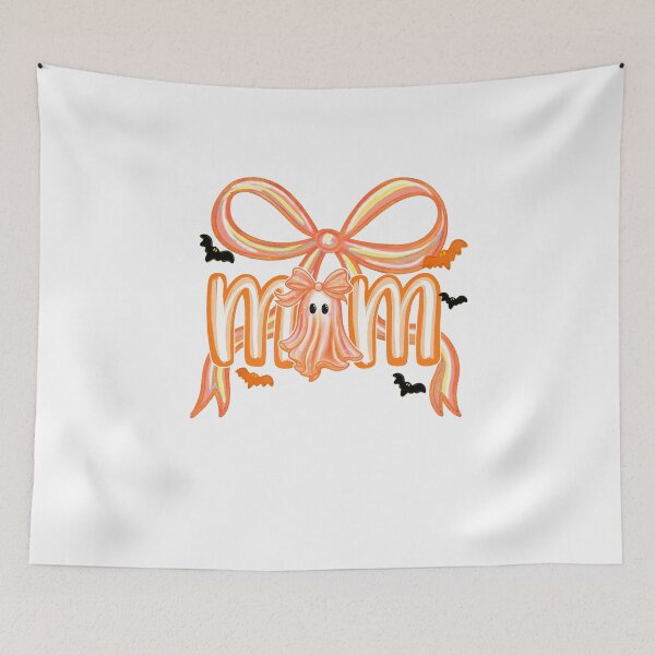 Item preview, Mama Spooky Coquette Bow Halloween Shirt Women Mom designed and sold by facegm.