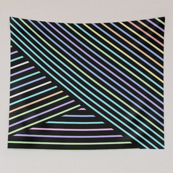 Item preview, Abstract Geometric Lines Pattern designed and sold by RudArtAI.