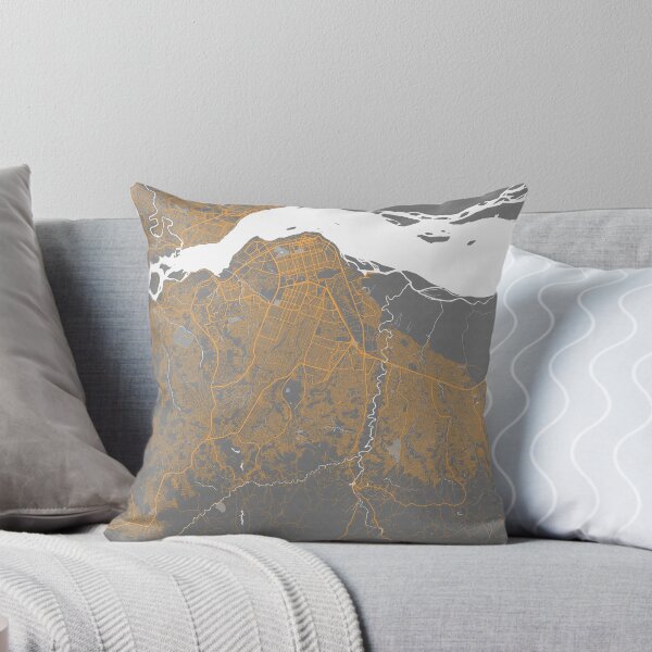 Item preview, Kinshasa City Map of DR Congo  - Bauhaus designed and sold by deMAP.