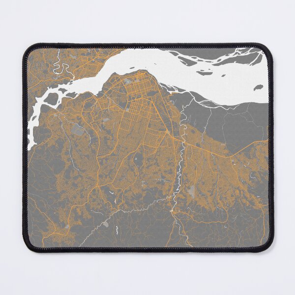Item preview, Kinshasa City Map of DR Congo  - Bauhaus designed and sold by deMAP.