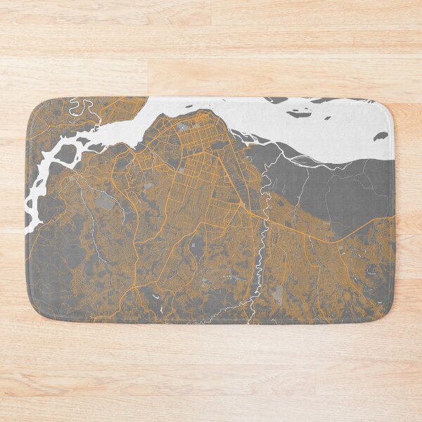 Item preview, Kinshasa City Map of DR Congo  - Bauhaus designed and sold by deMAP.