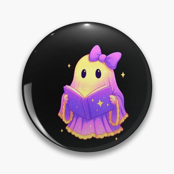 Item preview, Halloween Ghost Reading Book Lover Teacher Kids designed and sold by facegm.