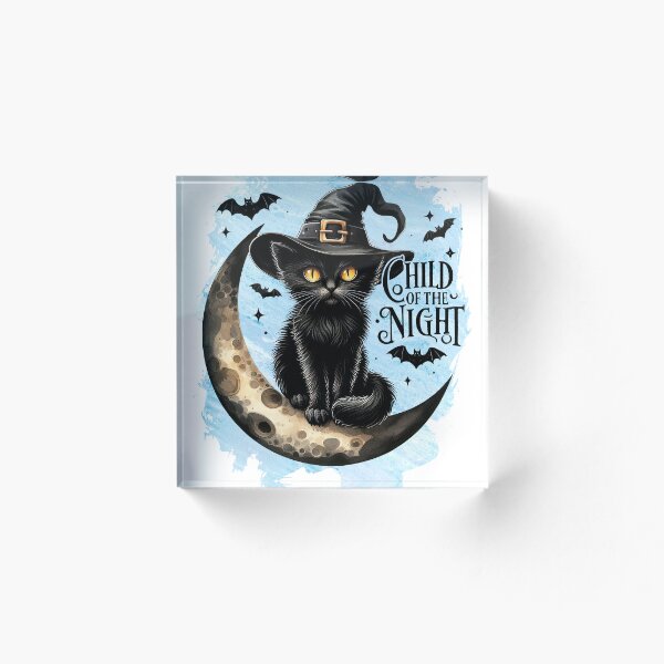 Item preview, Gato Negro Niño de la Noche designed and sold by Eclectic Monkey.