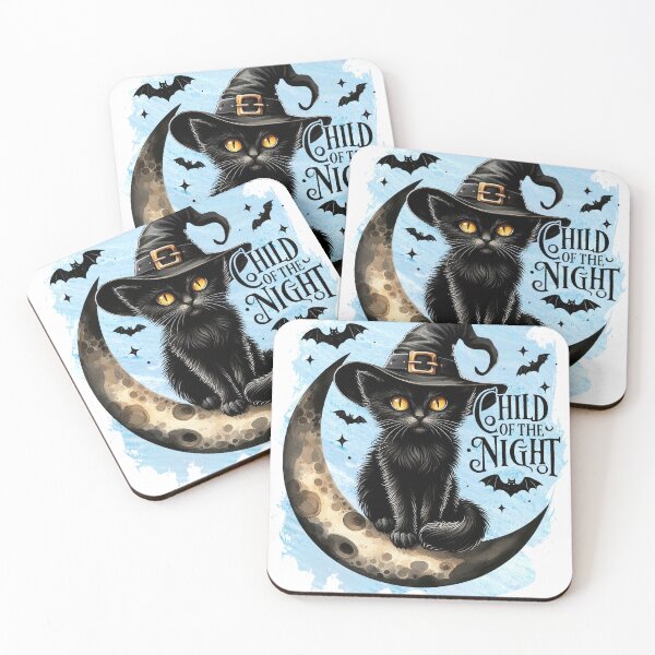 Item preview, Black Cat Child of the Night designed and sold by Eclectic Monkey.