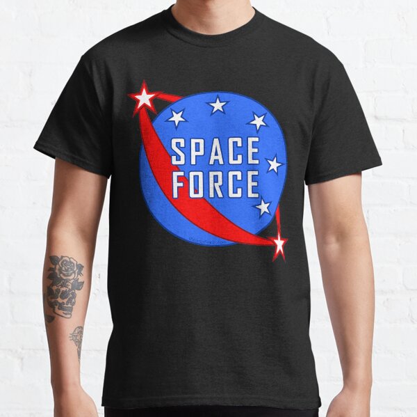 Space Force Logo Red White And Blue Classic T-Shirt