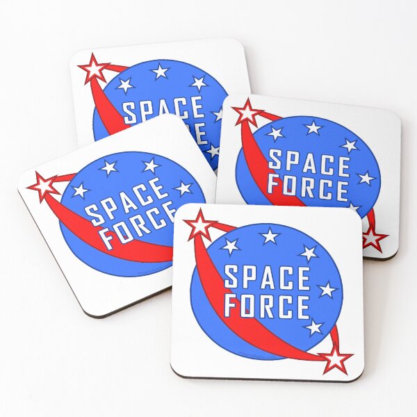 Item preview, Space Force Logo Red White And Blue designed and sold by theartofvikki.