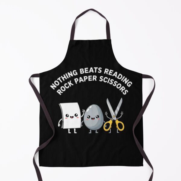 Item preview, Nothing Beats Reading Rock Paper Scissors - Funny Quote designed and sold by Bowniko^^.