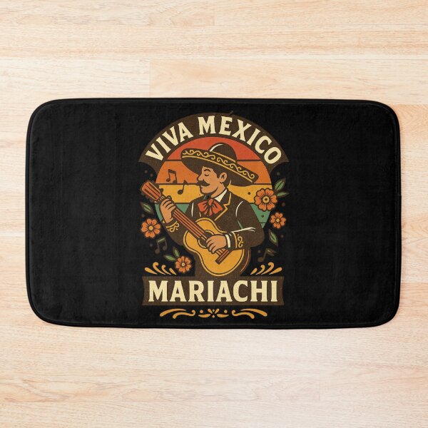 Item preview, Viva Mexico Mariachi Vintage designed and sold by Ahau Designs.