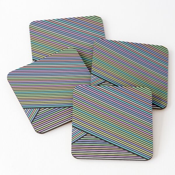 Item preview, Abstract Geometric Lines Pattern designed and sold by RudArtAI.