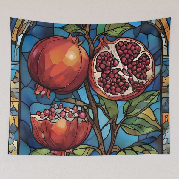 Item preview, The Pomegranate Tree The Fruit of Love designed and sold by Ciervo Primavera.