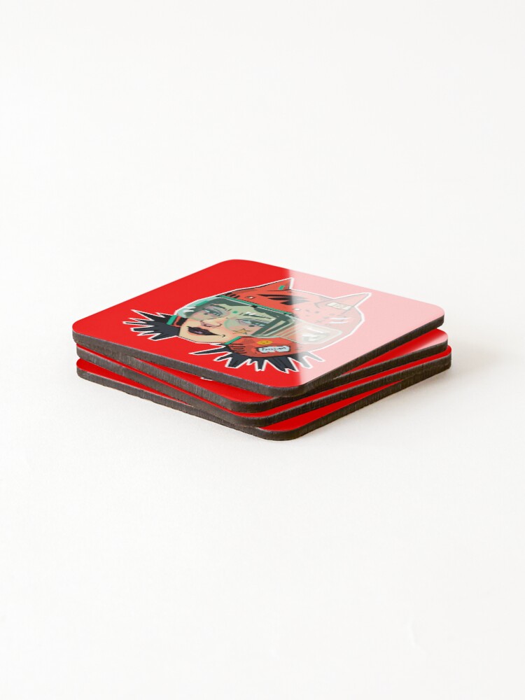 Thumbnail 4 of 5, Coasters (Set of 4), Punk Rider designed and sold by The Beautiful Inevitability.