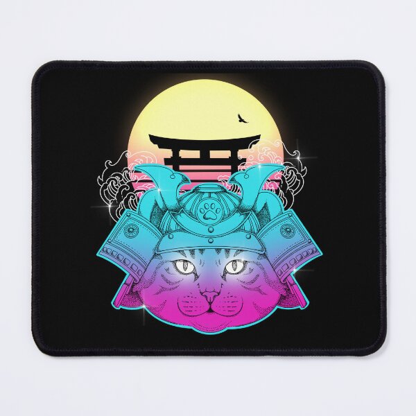 Item preview, Retro Samurai Cat designed and sold by Artthree.