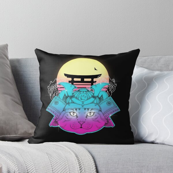 Item preview, Retro Samurai Cat designed and sold by Artthree.