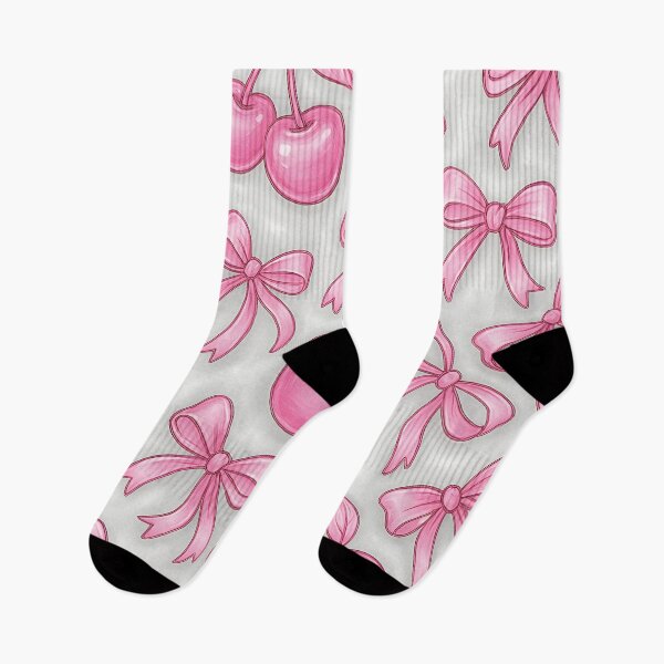 Item preview, Pink Cherry Coquette Bow Sticker Cute Feminine Gift for Women & Girls, Pastel Cherry Coquette Blanket Cozy Girly Gift for Mom or Friends, Cherry Coquette Phone Case for Women & Baby Shower designed and sold by Noe Mill.