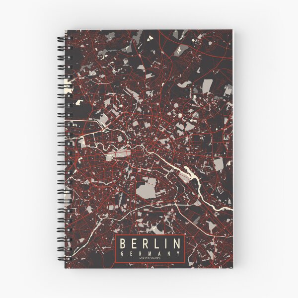Item preview, Berlin City Map of Germany - Vector designed and sold by deMAP.