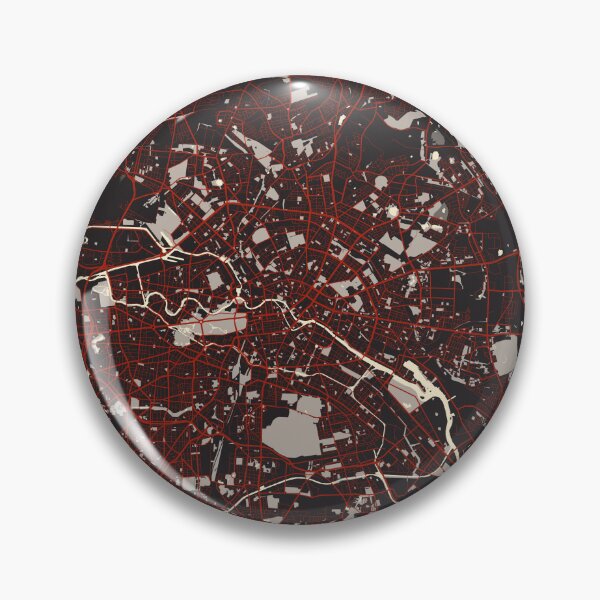 Item preview, Berlin City Map of Germany - Vector designed and sold by deMAP.