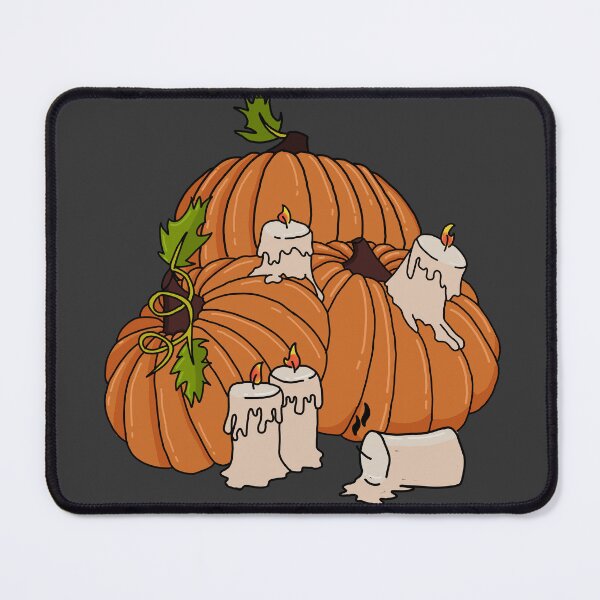 Item preview, Pumpkin and Candle decorative stack designed and sold by InqDropArt.