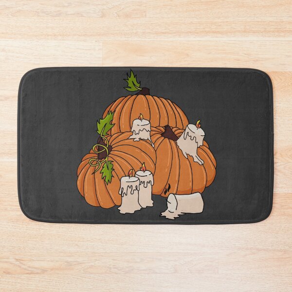 Item preview, Pumpkin and Candle decorative stack designed and sold by InqDropArt.