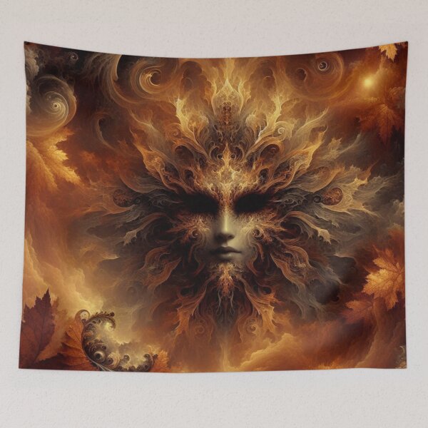 Item preview, Face of the Falling Season  designed and sold by Woven-myth.