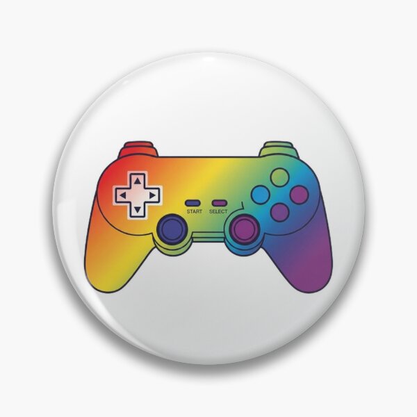 Item preview, Rainbow Pride Gaming Controller designed and sold by StateofQueer.