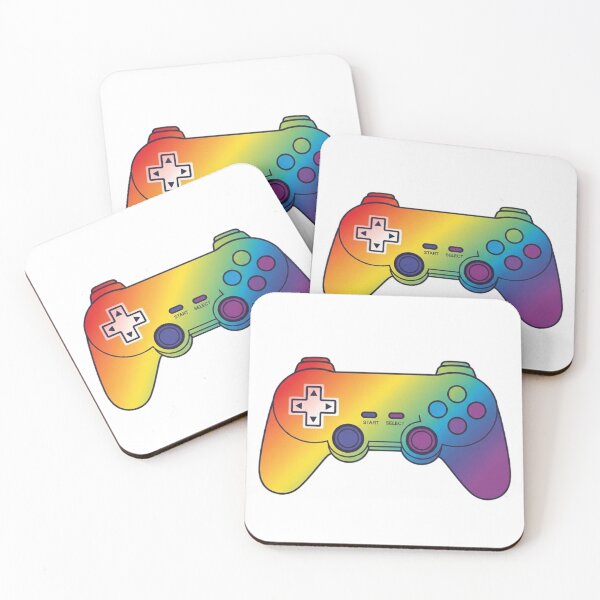 Item preview, Rainbow Pride Gaming Controller designed and sold by StateofQueer.