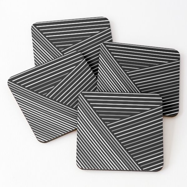 Item preview, Abstract Geometric Lines Pattern designed and sold by RudArtAI.