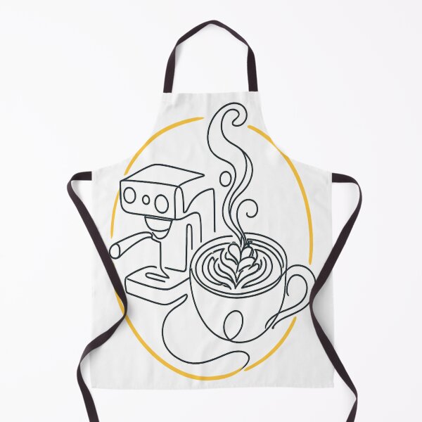 Item preview, Fluid Brew Alchemy - Barista Minimalist Line Art Tee designed and sold by TONSNAP.