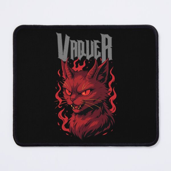 Item preview, Demon Cat Vaquer designed and sold by GhoulishGraphX.