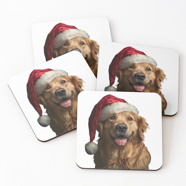 Artikelvorschau, golden retriever christmas entworfen und verkauft von Visethic.