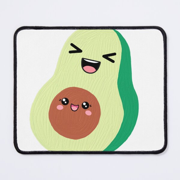 Item preview, kawaii avacado designed and sold by FawnsStickers.